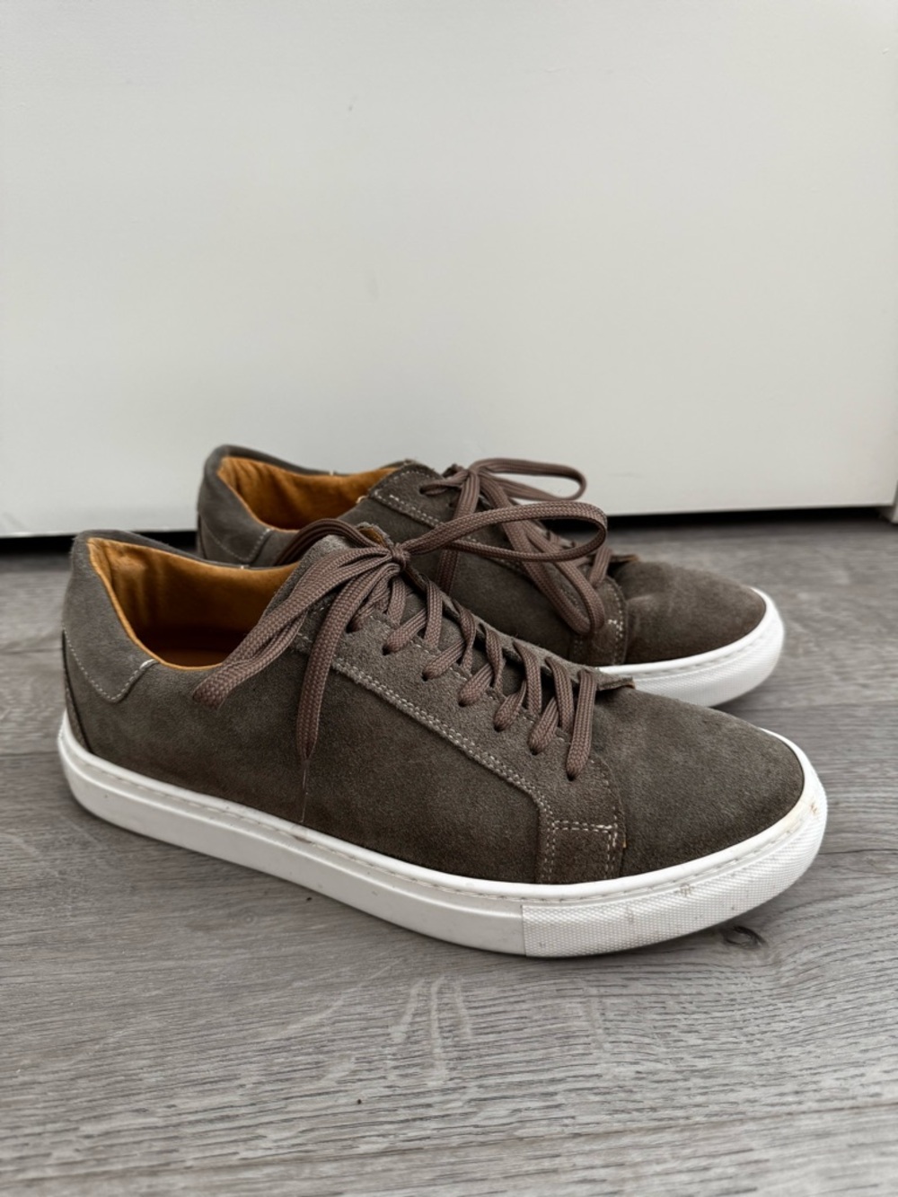 Blue Positano suede sneakers size 41/8-8.5
